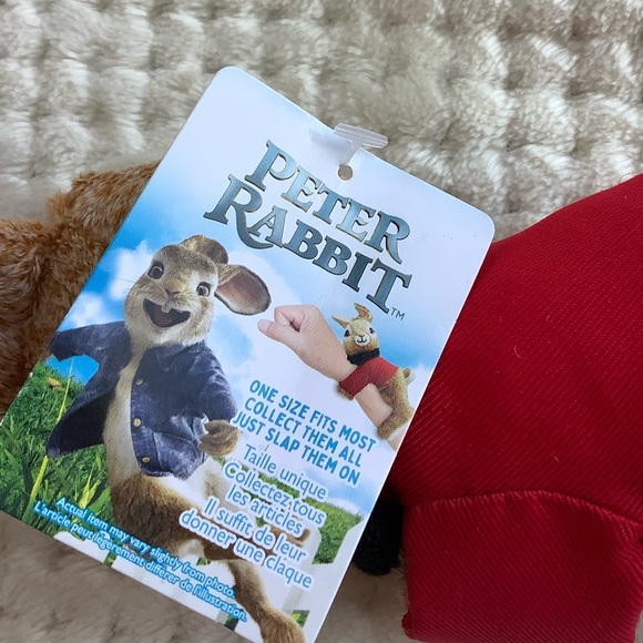 Dan Dee Int Peter Rabbit Lovable Huggable Slap Bracelet Plush Bunny Rabbit Toy - Picture 10 of 11